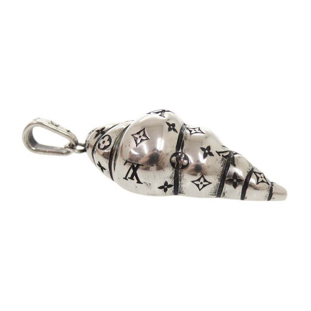 LOUIS VUITTON Silver Necklace - Picture 5 of 9